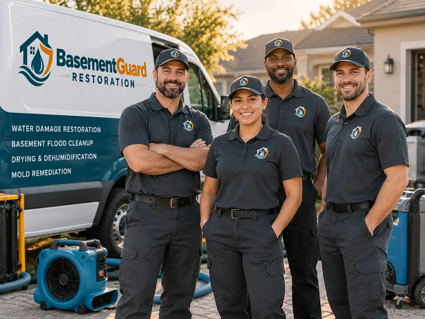 Basement Water Damage Restoration company in West Unity, OH